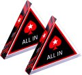 ALL IN クリアポーカーチップ(2個セット)｜演出用アクリルチップ2個セット【RENO景品】